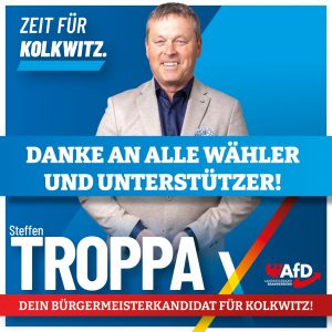 Vielen Dank an alle Unterstützer unseres Wahlkampfes!