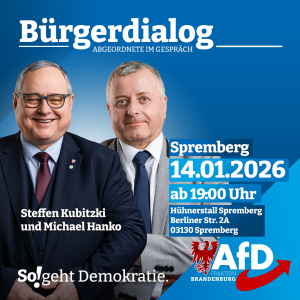 Einladung zum Bürgerdialog