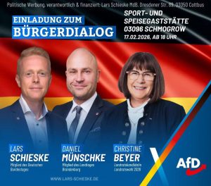 Einladung zum offenen Bürgerdialog in Schmogrow !