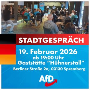 STADTGESPRÄCH IN SPREMBERG
